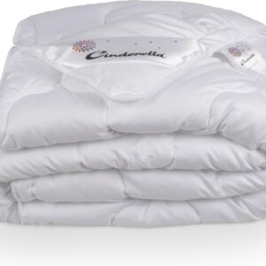 Cinderella Tango 2.0 Zomerdekbed - Tweepersoons - Synthetisch -200x200 cm - Wit (8719638068345)