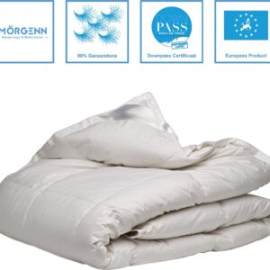 Mörgenn Donzen Dekbed Excellente - 4 seizoenen dekbed dons - 90% ganzendons - Europees gecertificeerd - Tweedelig - Warmteklasse 1t/m4 - 200x220 (8720039724938)
