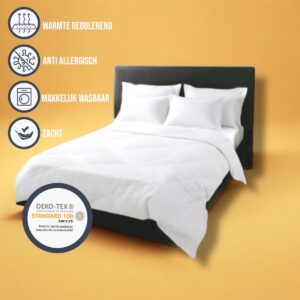 Bed Care Zomerdekbed - Tweepersoons - 200x200 - Anti Allergisch - Zacht - Ademend - Luchtig (0710663679337)