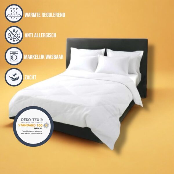 Bed Care Zomerdekbed - Tweepersoons - 200x200 - Anti Allergisch - Zacht - Ademend - Luchtig (0710663679337)