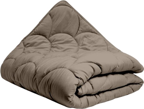 All in One Wasbaar Dekbed Easy 200x200 - Dekbed zonder overtrek - Hoesloos dekbed - Eazy dekbed - Gekleurd dekbed - All Year Winterdekbed & Zomerdekbed - Tweepersoons Dekbed - Taupe- Dekbedden (8719727212734)