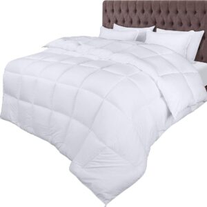 105 tog dekbed met hoeklabs - pluche gesiliconiseerd fiberfill - doos gestikt - dons alternatief - 200x200 cm - dekbed zonder overtrek en wasbaar (6150709490412)
