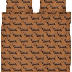 Snurk dekbedovertek James brown - 2-persoons (200x200/220 cm incl. 2 slopen) (8720701329287)