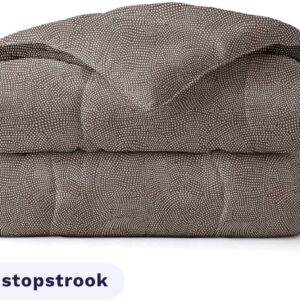 Zelesta Royalbed Brown Animal 200x200 - Katoenen dekbed zonder overtrek - Met instopstrook - Wasbaar dekbed - Hoesloos dekbed - 2 in 1 Dekbed met vaste overtrek (8721284912910)