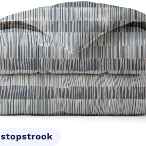 Zelesta Royalbed Checkerboard 200x200 - Katoenen dekbed zonder overtrek - Met instopstrook - Wasbaar dekbed - Hoesloos dekbed - 2 in 1 Dekbed met vaste overtrek (8721284912811)