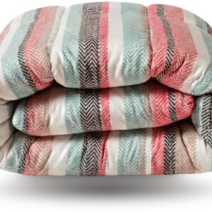 Zelesta Wonderbed Vintage Vibe 200x200 - Dekbed zonder overtrek - Wasbaar dekbed - Hoesloos dekbed - 2 in 1 Dekbed met vaste overtrek (8721284915638)