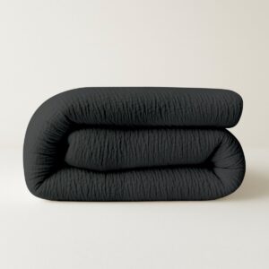 Zydante® Eazzzy Dekbed Mousseline Micro - 240x200 cm - Donkergrijs (8717752107759)