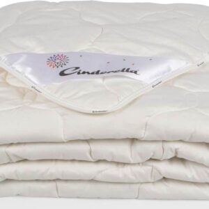 Cinderella Rumba - Wollen - Zomerdekbed - Tweepersoons - 200x200 cm - Wit (8719638068413)
