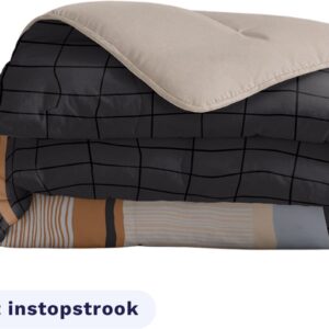 Zelesta Royalbed Blue Stripes 200x200 - Dekbed zonder overtrek - met Instopstrook - Wasbaar dekbed met Vaste Overtrek - All year zomerdekbed & winterdekbed (8721284911326)