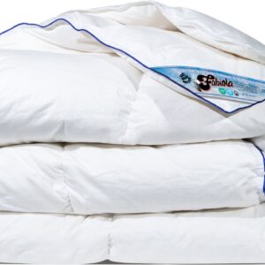 Fabiola Oostenrijks dons 4-seizoenen dekbed - Halfdons dekbed - Luxe en lekker zwaar donsdeken - 240x200 cm lits jumeaux (8720618169730)