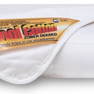 Cool Cotton Zomer Dekbed Original - 100% Puur Katoen - Dun katoen Zomerdekbed - Absorberend, Fris en luchtig - 240x200 cm (8720256479048)