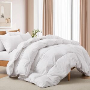 Dekbed 200x220 cm van Ganzendons en Veren voor 4 Seizoenen - Wasbaar en Gecertificeerd (8721316732486)