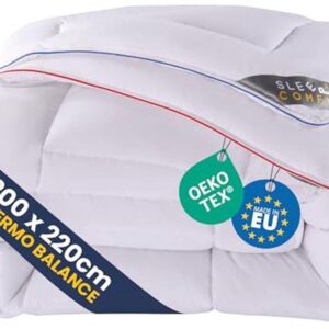 Luxe 4-seizoenen Dekbed 200x220 - Antibacterieel & Wasbaar, Oeko-Tex Gecertificeerd (9101055505050)