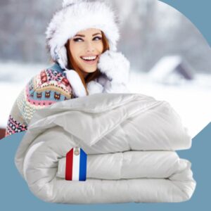 Zavelo Dik Hollands Donzen 4-Seizoenen Dekbed - 1-persoons (140x200 cm) - Warmteklasse 1 - Heerlijk Warm - Extra Dik (8718889109531)