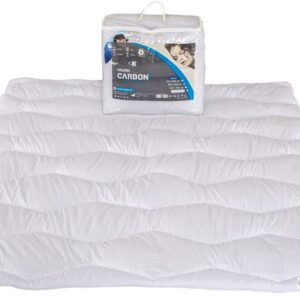 AMW Carbon Antystres Serie - Anti-allergische Dekbed - 200x220 - Witte Microvezel Vulling - Stressverminderend (5907666071595)
