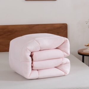 Snoozella ComfyBed 200x200 - Baby Pink - Dekbed zonder overtrek - Wasbaar dekbed - 30 nachten proefslapen - All season winterdekbed & zomerdekbed (6153443060064)