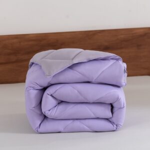 Snoozella ComfyBed Duo 200x200 - Lavender Purple - Dekbed zonder overtrek - Wasbaar dekbed - 30 nachten proefslapen - All season winterdekbed & zomerdekbed (6153448724756)