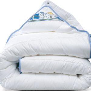 Swedish Sky - Luxe Non-Allergisch Wasbaar 4-Seizoenen Dekbed - Het Echt Ademende Anti-Allergische HolleVezel Dekbed - 200x220 cm (Extra Lang) (6017420621696)