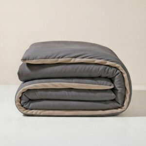 YNOT Dreambed Signature - Jersey Flanel Taupe/Antra - 200x200 - Tweepersoonsdekbed - Dekbed Zonder Overtrek - Dreambed Signature - Wasbaar Hoesloos Dekbed - 30 dagen proefslapen - Dekbed met vaste overtrek (8717752128877)