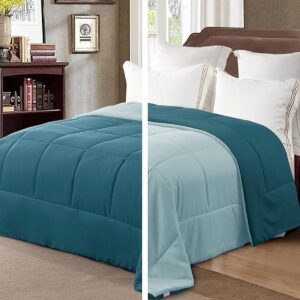 4-Seizoenen Dekbed 200x200 cm - Turquoise/Aqua (6156042175139)