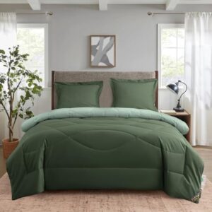 4-seizoenen dekbed 140x200 cm - Allergeenvrije microvezelvulling - Oeko-Tex Made in Green gecertificeerd - Inclusief kussensloop 50x70 cm (8785365066350)
