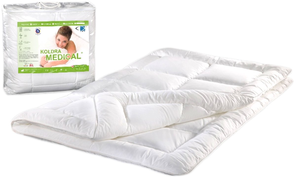 AMW Medical - Dekbed Set - Anti-allergisch - 140x200 cm - Inclusief Kussen (5902837171548)