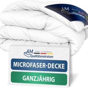 All-Season Microvezel Dekbed 140x200 - Allergievriendelijk & Ademend Dekbed met Katoenen Tijk (9101093919796)