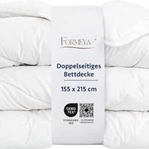 Dekbed 200x200 - Microvezel Dekbed - Heerlijk Slapen - Dubbelzijdig Bruikbaar - 200 bij 200 - Wit (9101155680640)
