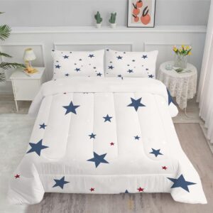 Dekbed 200x200 - Moderne Deken - Slaapcomfort - Hypoallergeen - 200 x 200 cm - Sterrenpatroon (9101166394734)