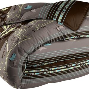 Dekbed Microvezel - Zomerdekbed Lente - Comfortabel Slapen - Frans Ontwerp - 140x200 cm - Meerkleurig (9101159496124)