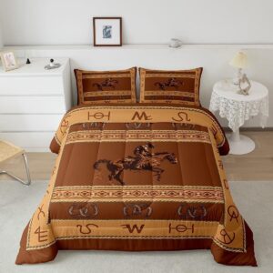 Dekbed Set - Beddengoed Set - Slaapkamer Decoratie - 100% Geborsteld Microvezel - 200x200 cm - Goudbruin (9101175593746)