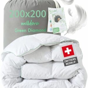 Dons- en verendekbed 200x200 cm - All season - Ademend en comfortabel (8785364827822)