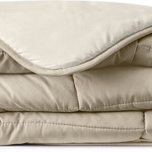 Eleganzzz Zomerdekbed 200x200 Beige - Hoesloos dekbed - Eazy dekbed - Gekleurd dekbed - Zomerdekbed - Eenpersoons Dekbed - Dekbedden (8719727233555)