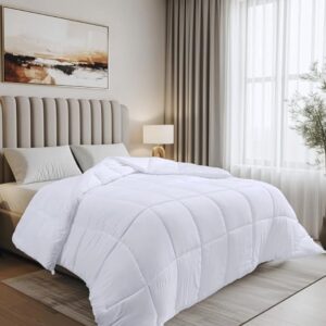 Gewatteerd dekbed 200x200 cm met 350 GSM polyester vulling - Luxe slaapervaring (9101022385401)
