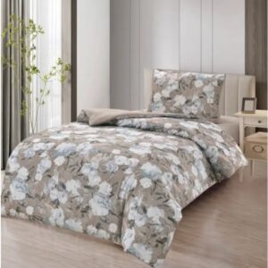 Lavella - Dekbedovertrek Set - Akel - Microvezel - Grijs - 3-Delig 140x200 cm (8718403024586)