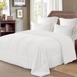 Omkeerbaar Dekbed 200x200 cm - Microfiber Zacht - All Year Dekbed - Machinewasbaar - Wit (8785355998319)