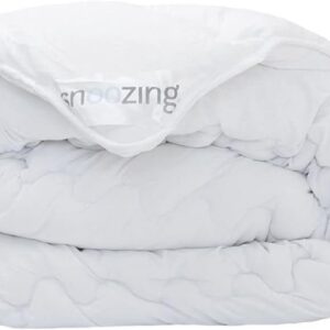 Synthetisch Tweepersoons Dekbed 240x200 cm Wit - Warm en Hypoallergeen (9101054323211)