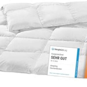 Warm Donzen Dekbed 200x200 cm - Dikke Winter Duvet met 90% Dons (9101004022928)