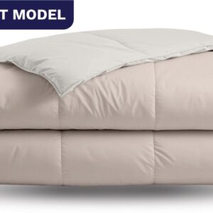 Zelesta Premiumbed Light - Silk & Coconut Cream 200x200 - Zomerdekbed zonder overtrek - Katoenen dekbed - Dekbed met vaste hoes - Hoesloos dekbed (8721284911012)