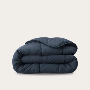 Zomerdekbed Tweepersoons 200x200 - Wasbaar Dekbed met Print - Donkerblauw (9101051739336)