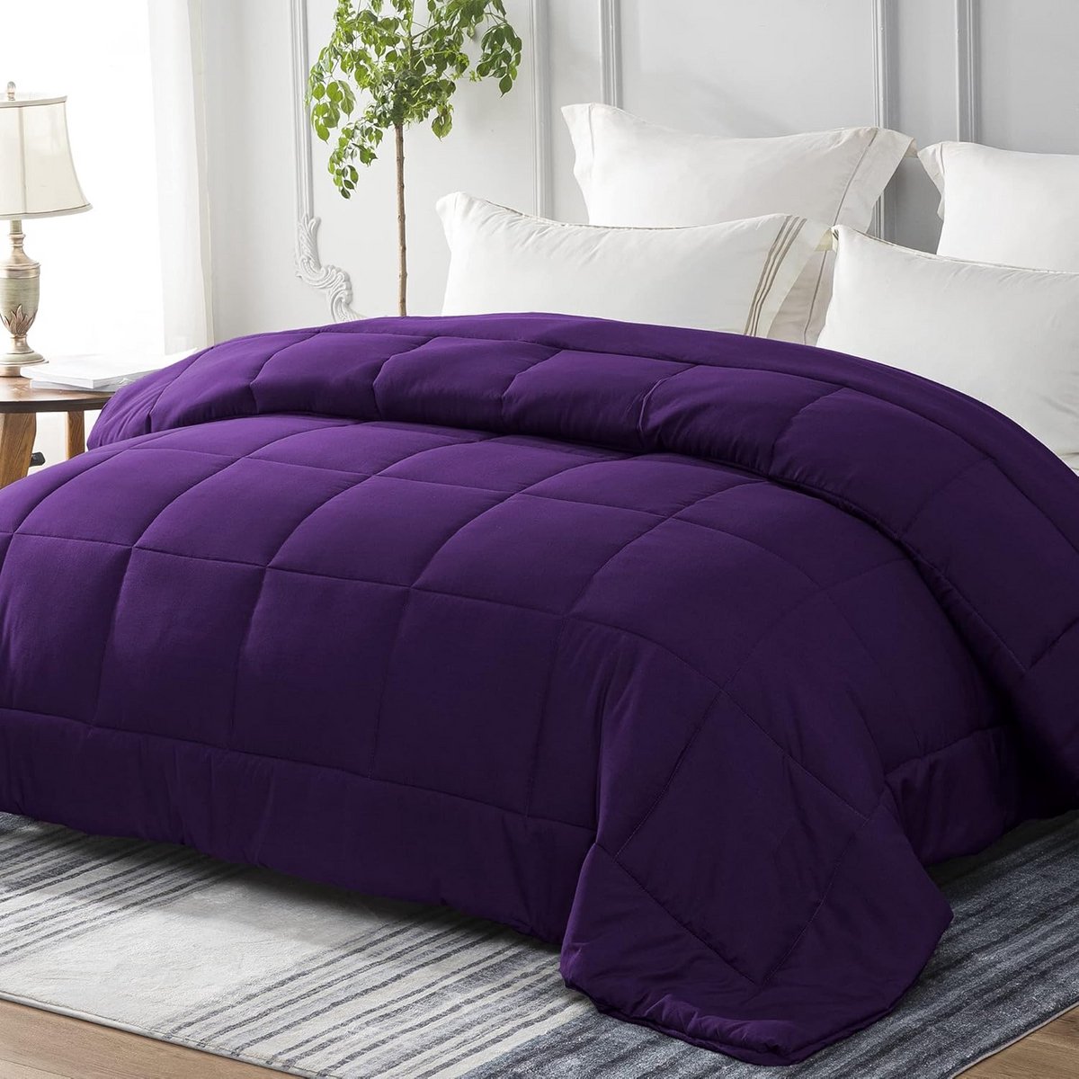 4-Seizoenen Dekbed 200x200 cm | Ademend Microvezel Donzen Donsvervanger (9101060918579)