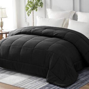 4-Seizoenen Dekbed 200x200 cm Zwart Microvezel - Ademend en Superzacht All-Season Dekbed (9101145413173)