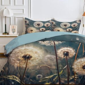 4-Seizoenen Dekbed 200x220 cm - Omkeerbaar met Plantenprint - Wasbaar & Zacht Slaapdeken (9101059339606)