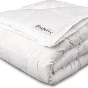 Balette Silver 4-Seizoenen Donsdekbed - 200x200 - Tweepersoons - 2-Delig met Drukknopen - Dons & Veren Dekbed - Anti Huisstofmijt & Allergiee (NOMITE) - Warmteklasse 1, 3 & 4 - Zomer & Winterdekbed (4022108846836)