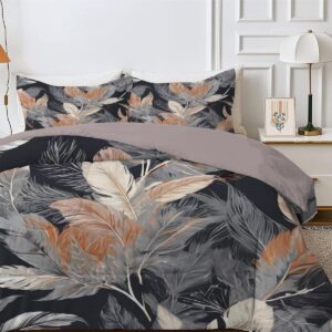 Dekbed 200x200 - Zomerdeken Dekbed - Heerlijk Slapen - Omkeerbaar Veerpatroon - 200x200 cm - Grijs (9101209769536)
