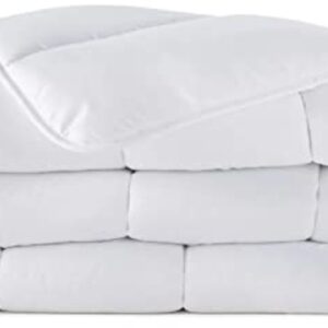 Dekbed 200x200 cm - 100% Gerecycled Microvezel - Oeko-Tex - 4-Seizoenen Dekbed voor Volwassenen en Kinderen - Wit (8785365137739)