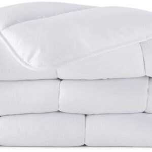 Dekbed 200x200 cm - 100% Gerecycled Microvezel - Oeko-Tex - 4-Seizoenen Dekbed voor Volwassenen en Kinderen - Wit (9101154063581)