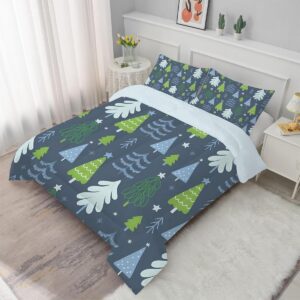 Dekbed set - Vier seizoenen - Heerlijk slapen - Omkeerbaar design - 200x200 cm - Groen (9101200636295)