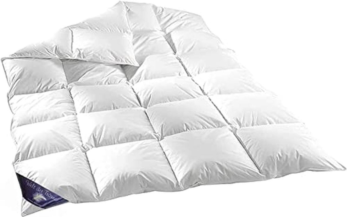 Donzen dekbed 200x200 cm | 90% dons | 1200 gram vulling | anti-allergisch en onderhoudsvriendelijk (9101048277711)