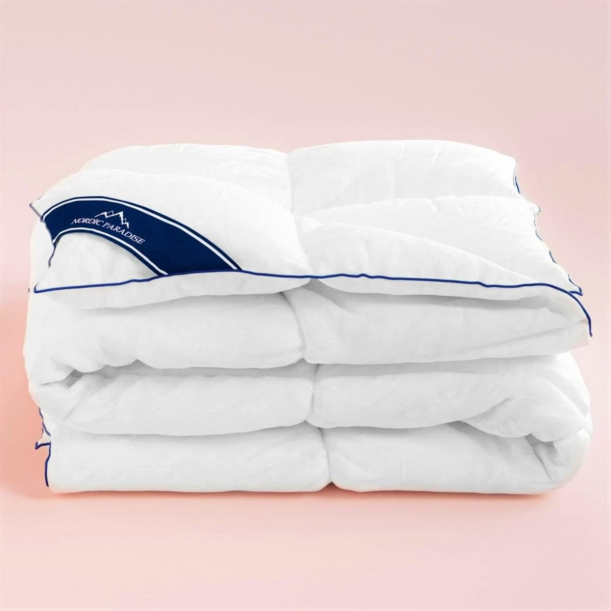 Donzen dekbed 200x220 cm winter - 90% dons 10% veren - Handgemaakt - Licht & ademend - 100% katoen (9101106445854)